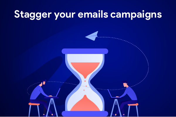 Mail merge tip: stagger your email campaigns