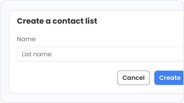 Organize your contacts