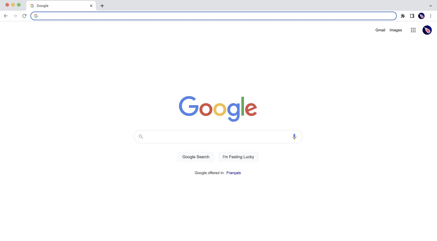 Google Chrome focus on the omnibar
