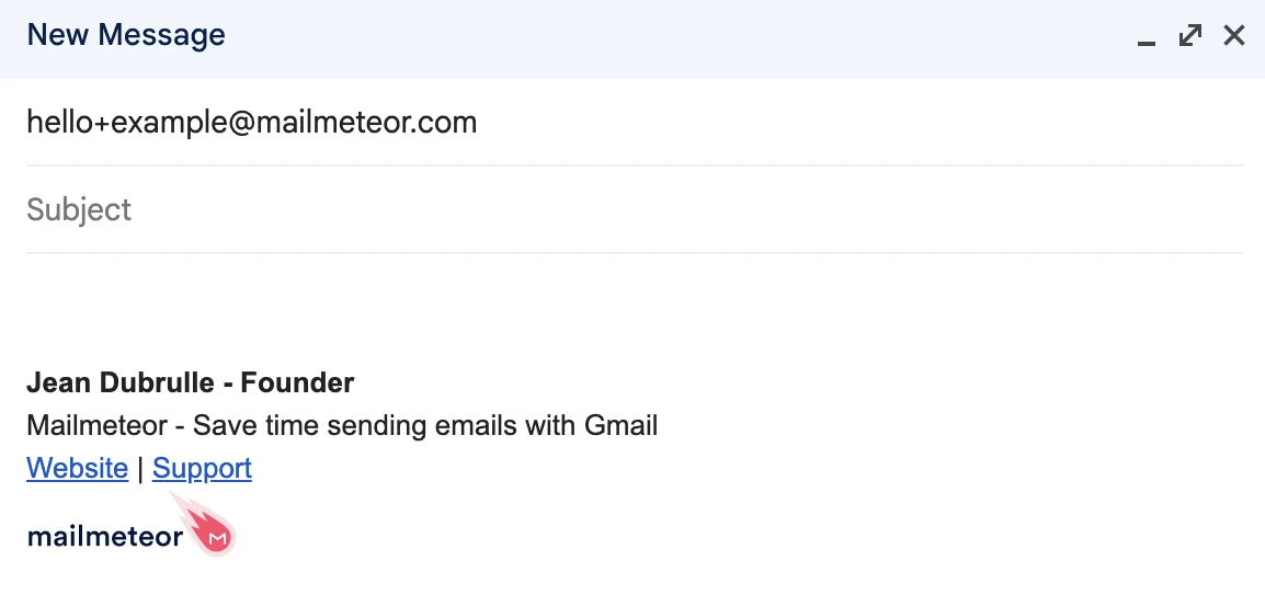 Gmail's customizable emails
