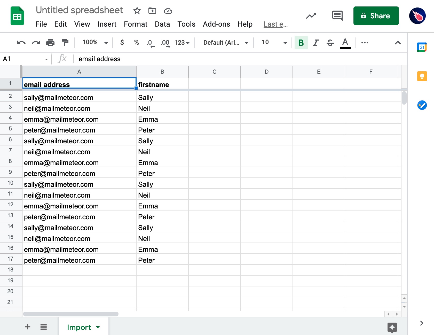 mail merge from excel to gmail