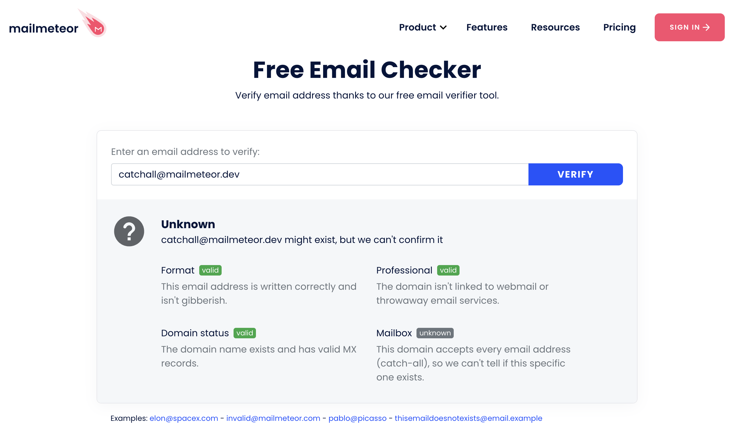 Free Email Checker