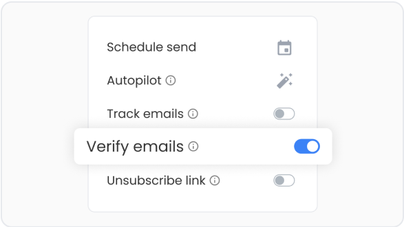 Real-time email verification