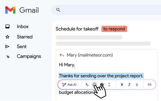 Get started on Mailmeteor Gmail extension