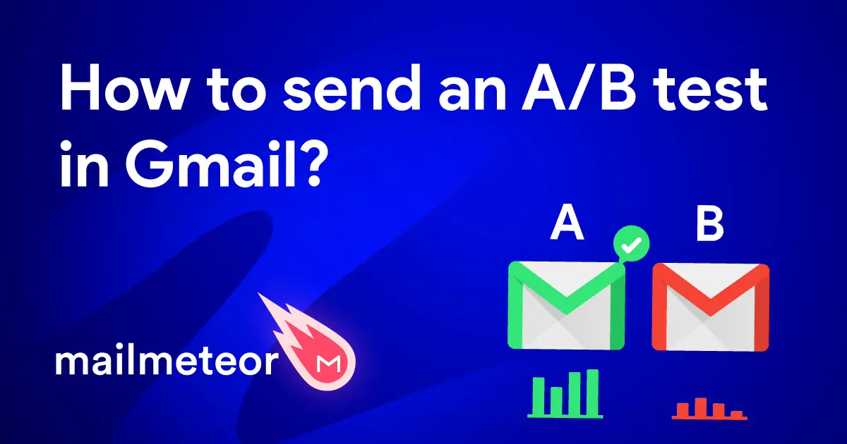 How to send an A/B test in Gmail?