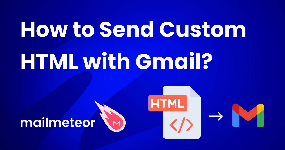 How to Send Custom HTML with Gmail