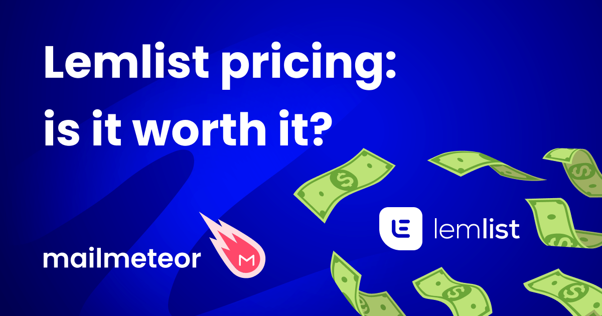 Lemlist pricing: is it worth paying for?