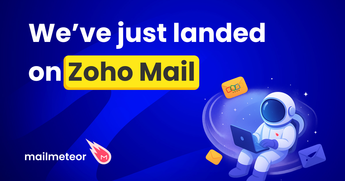 Mailmeteor meets Zoho Mail