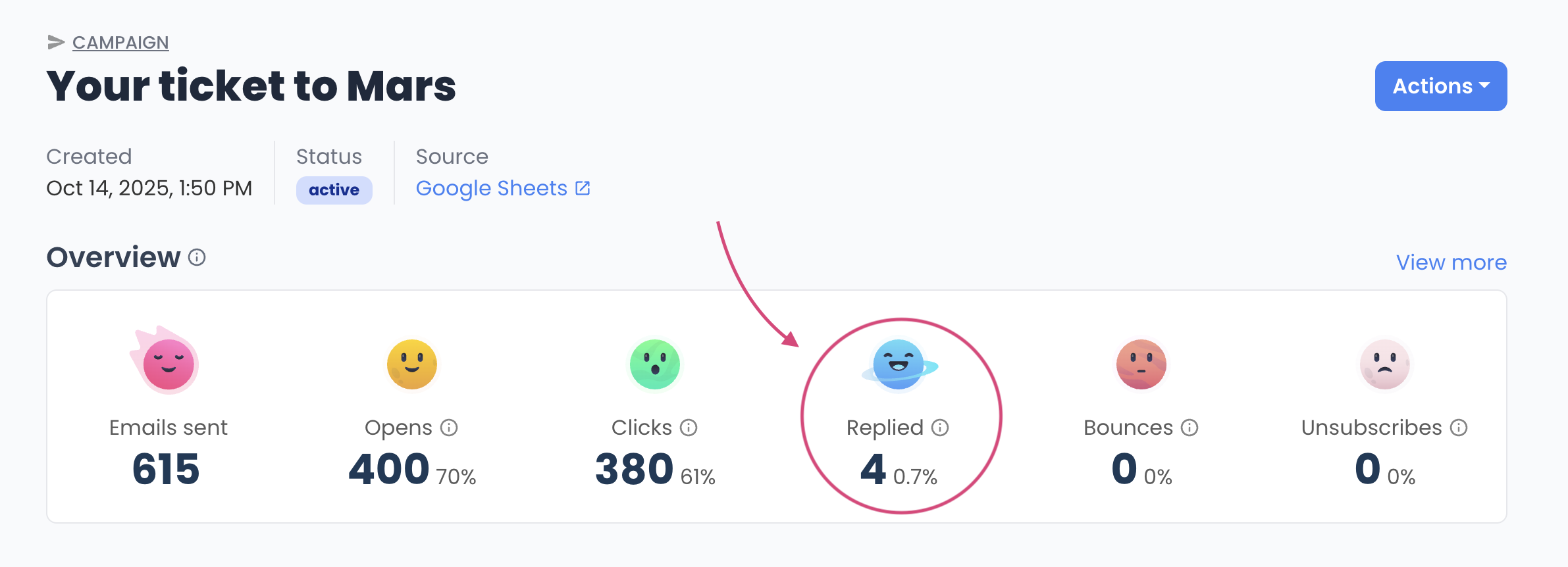 Real time detection with Zoho Mail