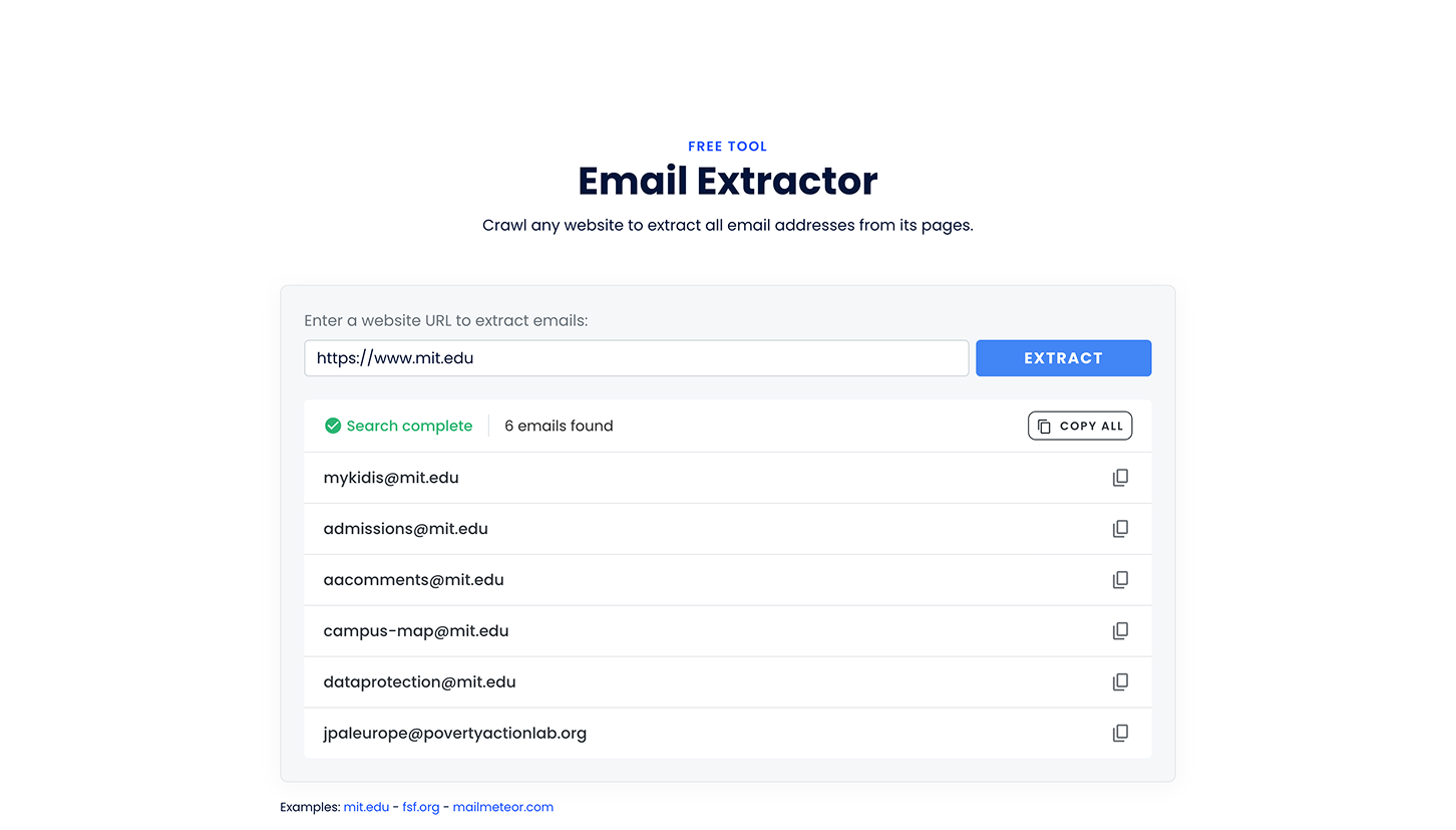 Email Extractor
